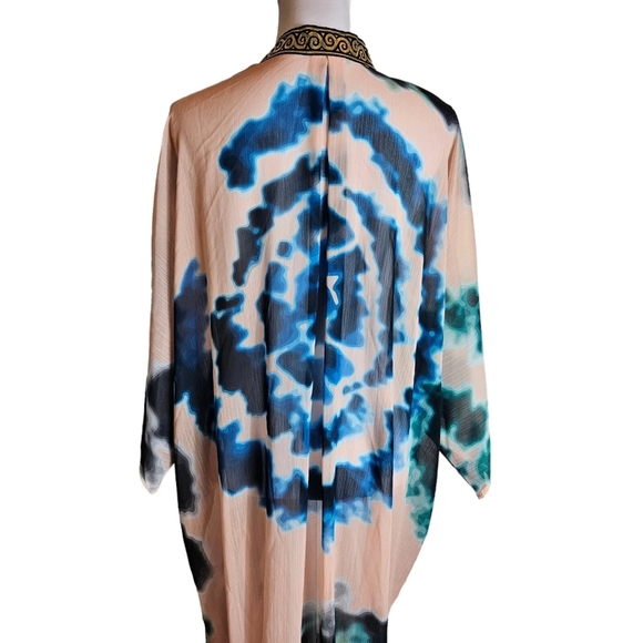 *** SOLD ***Tie Dye Duster Size Large - Picture 3 of 5